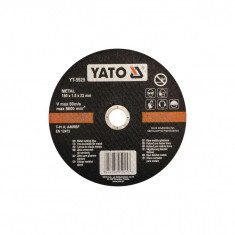 Disc debitat metale 180 x 1.5 x 22 mm Yato YT-5925 foto