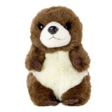 Pui de Vidra de plus 17 cm in cutie , Living Nature