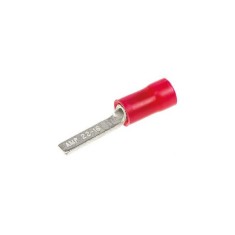 Capat plat 2.95mm 0.26/1.65mm2 crimpat pe cablu izolata rosu TE