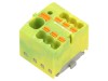 Conector de șine push-in, 7 borne