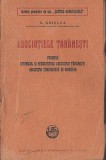 C8744N Asociațiele țărănești, formele, istoricul și rezultatele asociației țărănești, asociația țărănească &icirc;n Rom&acirc;nia de N Ghiulea, 1926