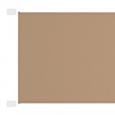 Copertina verticala, gri taupe, 140x360 cm, ?esatura oxford foto