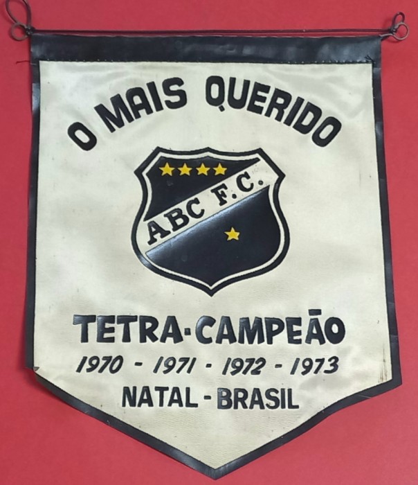 Fanion (model vechi) fotbal - ABC FC NATAL din BRAZILIA