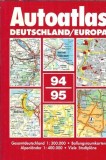 Autoatlas 94/95 Deutschland Europa