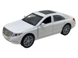 Macheta metal Mercedes e class alb 1:43 sunet si lumini