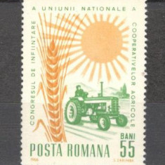 Romania.1966 Congresul Cooperativelor de Productie DR.133