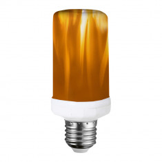 Bec LED 3in1 efect flacara pulsanta/continua E27 3W 40lm 1600K SAL