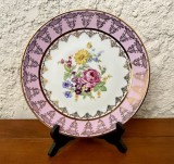 FARFURIE DIN PORTELAN FIN- EPIAG D.F. PORCELAINE FINE DE BOHEME- CARLSBAD- DALOVICE D25,5CM