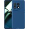Husa de protectie, flippy, pentru oneplus 11 5g, liquid silicone, cu microfibra pe interior, protectie antisoc, compatibil incarcare wireless, albastr