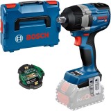 Bosch GDS 18V-750 C - Masina de insurubat cu impact fara acumulatori si incarcator Li-Ion 18 V - Ah patrat 1/2 inch 750 Nm M12-M22 valiza speciala acc