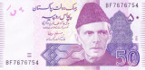 Bancnota Pakistan 50 Rupii 2010 - P47d UNC