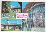 bnk cp Manastirea Sucevita - Vedere - uzata