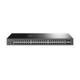 Cumpara ieftin Switch 48 porturi RJ45 Gigabit, 4 x SFP Gigabit, L2 Management, 1U - TP-Link Omada SG3452