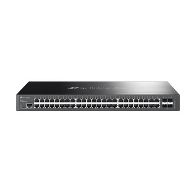 Switch 48 porturi RJ45 Gigabit, 4 x SFP Gigabit, L2 Management, 1U - TP-Link Omada SG3452 foto