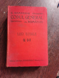 CODUL GENERAL AL ROMANIEI, LEGI UZUALE VOL.III - IV - HAMANGIU