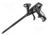 Pistol spumă montare aluminiu NEO TOOLS, m&acirc;ner TPR, presiune reglabilă