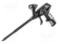 Pistol spumă montare aluminiu NEO TOOLS, m&acirc;ner TPR, presiune reglabilă