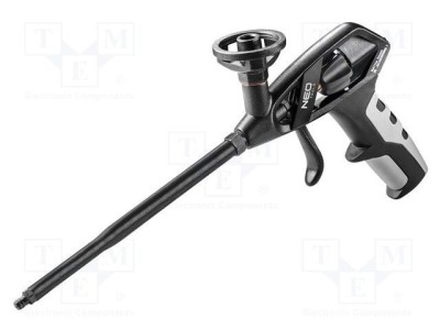 Pistol spumă montare aluminiu NEO TOOLS, m&amp;acirc;ner TPR, presiune reglabilă foto