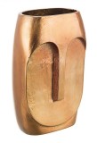 Cumpara ieftin Vaza aluminium auriu Asmita 19x11x31 cm