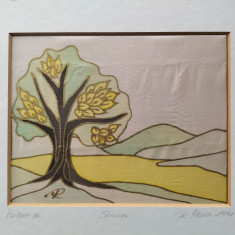 R. Maier-"Sommer", Vaillant-Art (1991), artă pe mătase