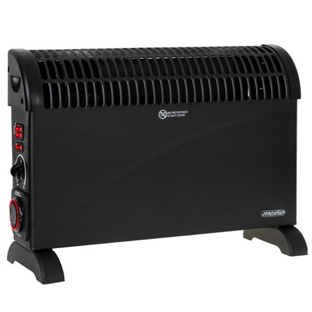 Convector incalzire 3 trepte negru 2000w mesko
