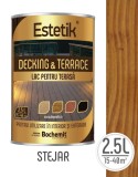 Lac pentru lemn ESTETIK DECKING&amp;TERRACE 2.5L STEJAR podele si terase