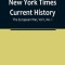 New York Times Current History: The European War, Vol 1, No. 1; From the Beginning to March, 1915, With Index