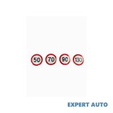 Set abtibild limita viteza reflectorizant 50-70-90-130 ( set. 4 buc ) cod:huj006 Alta marca Alt model #7