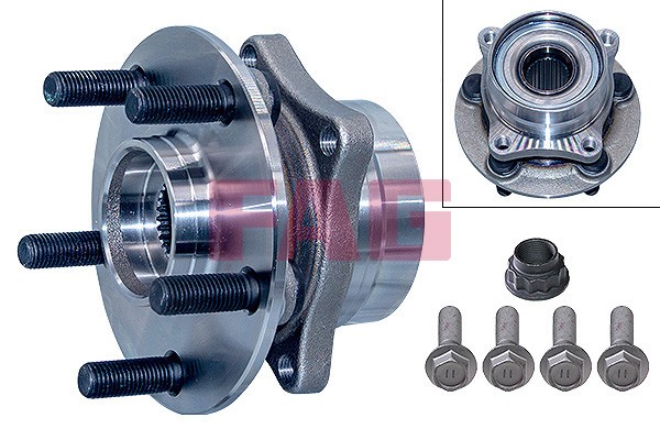 FAG 713 6189 50 Set rulment roata