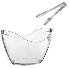 Frapiera din plastic cu manere si cleste, 36x25x25 cm