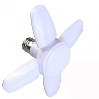 Bec LED Elice MRG M925, 28 W, Alb Rece, 4 Plus 1 Brate Ajustabile, Tip Fan Blade C925 foto