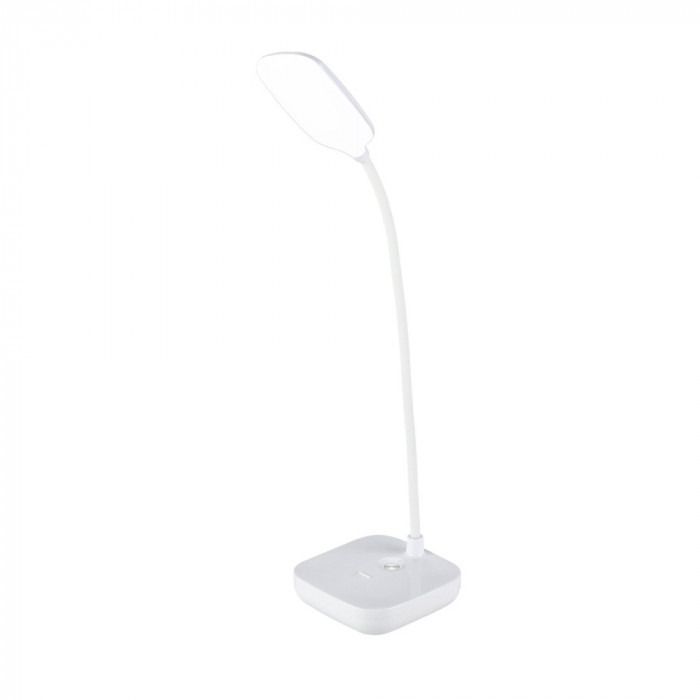 Lampa de birou LED Home DK-1961, Acumulator 1200mAh, Control touch, 3 moduri, Incarcare USB-C, 3W