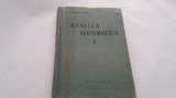 MIRON NICOLESCU ANALIZA MATEMATICA VOL 1 RF18/4