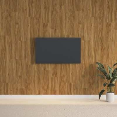 vidaXL Panouri de perete aspect lemn, maro, 2,06 m&amp;sup2;, PVC foto