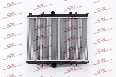 Radiator Citroen C5 00-08; Peugeot 406 99-04, motor: 1.8, 2.0, 2.0 HDI, iesire - conector rapid, 563x380x27, SRLine, Aluminiu/ Plastic brazat, 133091 foto
