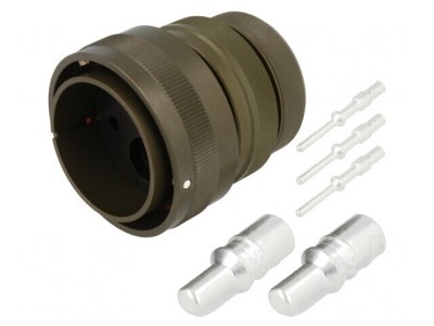 Conector Militar Mufă Tată 5 PIN 32 mm foto