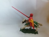 bnk jc Cavaler calare cu lance - swoppet Star Toys Hong Kong
