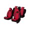 Set huse scaun racing rosu