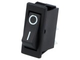 &Icirc;ntrerupător Rocker ON-OFF 16A/250V Negru