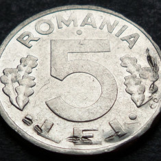 Moneda 5 LEI - ROMANIA, anul 1992 *cod 3070 = ERORI BATERE