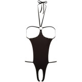 Mandy Mystery Body Plasa Decupat Strasuri Negru Marime S-L Lenjerie Sexy Femei