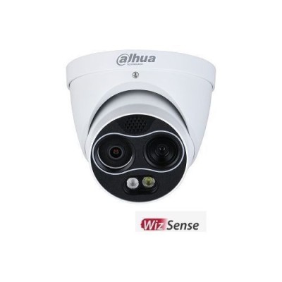 Camera de supraveghere Dahua TPC-DF1241-D3F4 IP AI WizSense Bullet Termica 256x192 VOx, 3.5mm, 4MP, CMOS 1/2.7&amp;#039;&amp;#039;, 4mm, IR 30m, IP67, PoE SafetyGuard S foto