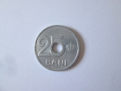 Romania 25 Bani 1921 aluminiu,moneda din imagini foto
