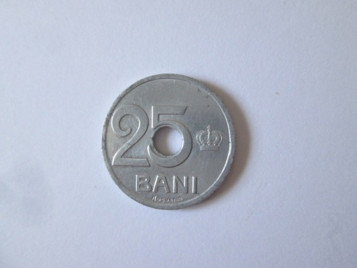 Romania 25 Bani 1921 aluminiu,moneda din imagini