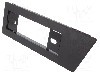 Rama adaptoare, 1 DIN, Nissan, neagra, METRA - 99-7411