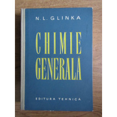 N. L. Glinka - Chimie generala (1958, editie cartonata)