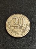 B 11-C Moneda 20 Leke 2016 Albania VF