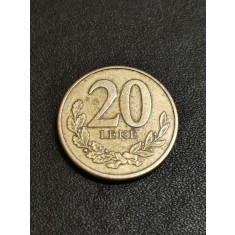 B 11-C Moneda 20 Leke 2016 Albania VF