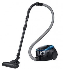 Aspirator fara sac Samsung VC07M3150VU, 2 l, 750 W, Tub telescopic, Anti-tangle Cyclone (Albastru) foto