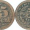 1915 , 5 centimes - Lille ( Franţa )
